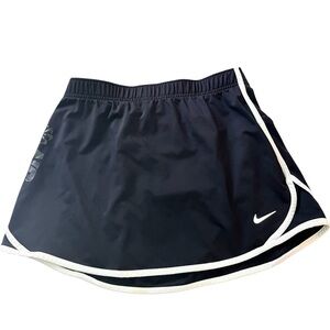 Nike Women's Black Skort with White Accents